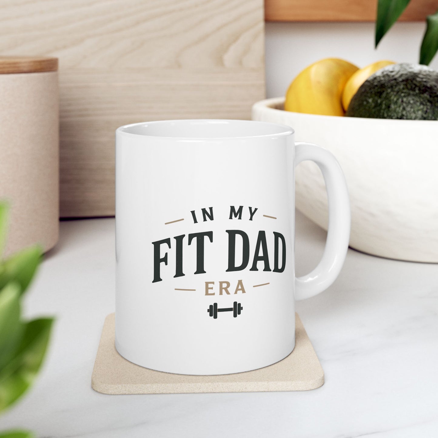 In My Fit Dad Era Mug | Fathers Day Gift for Dad | Ceramic Coffee Cup, 11oz or 15oz