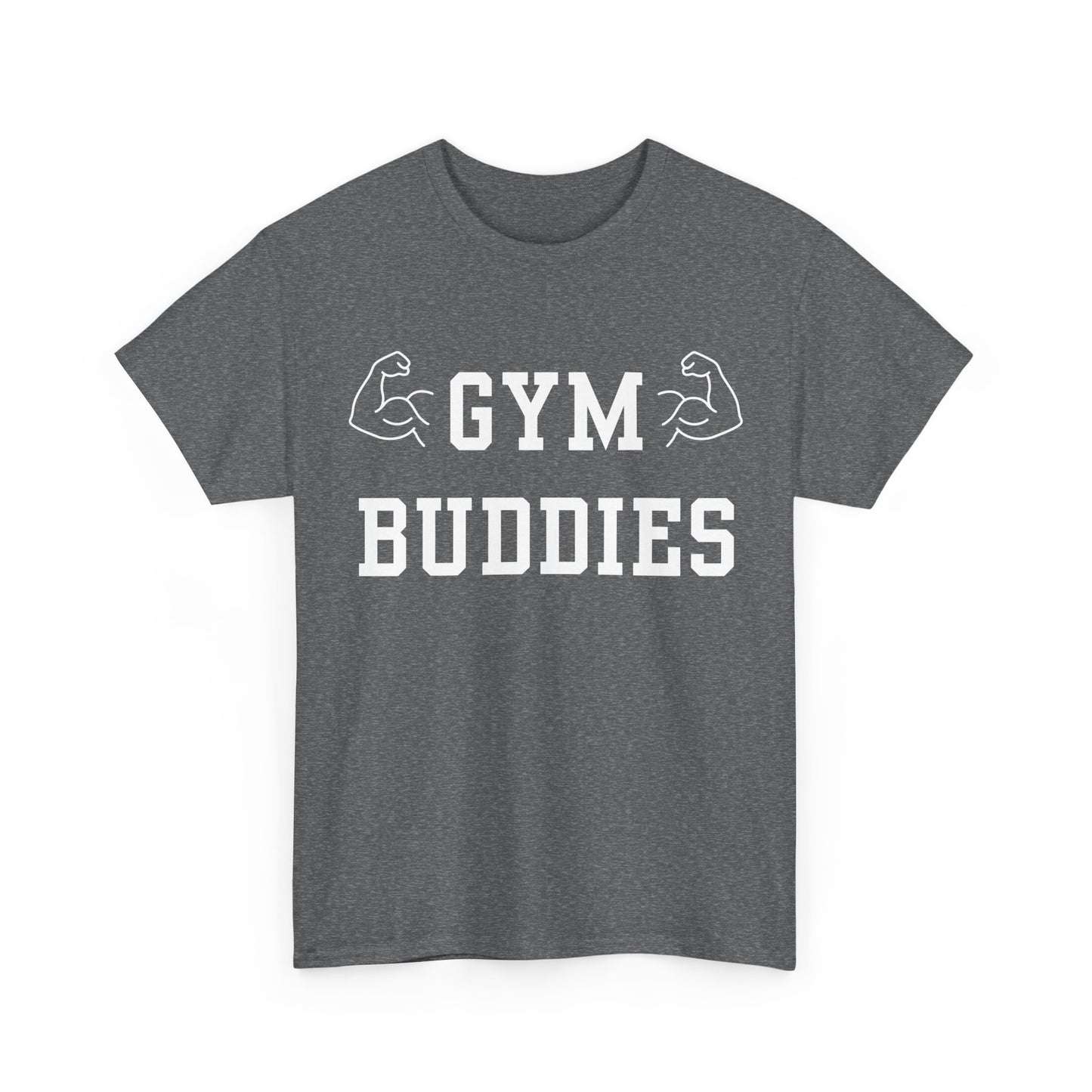 Gym Buddies Shirt, Workout Buddy T-Shirt,  Gym Bestie Gift, Workout Partner Tee, Matching Fitness Friends Shirt, Lifting Training Buddy