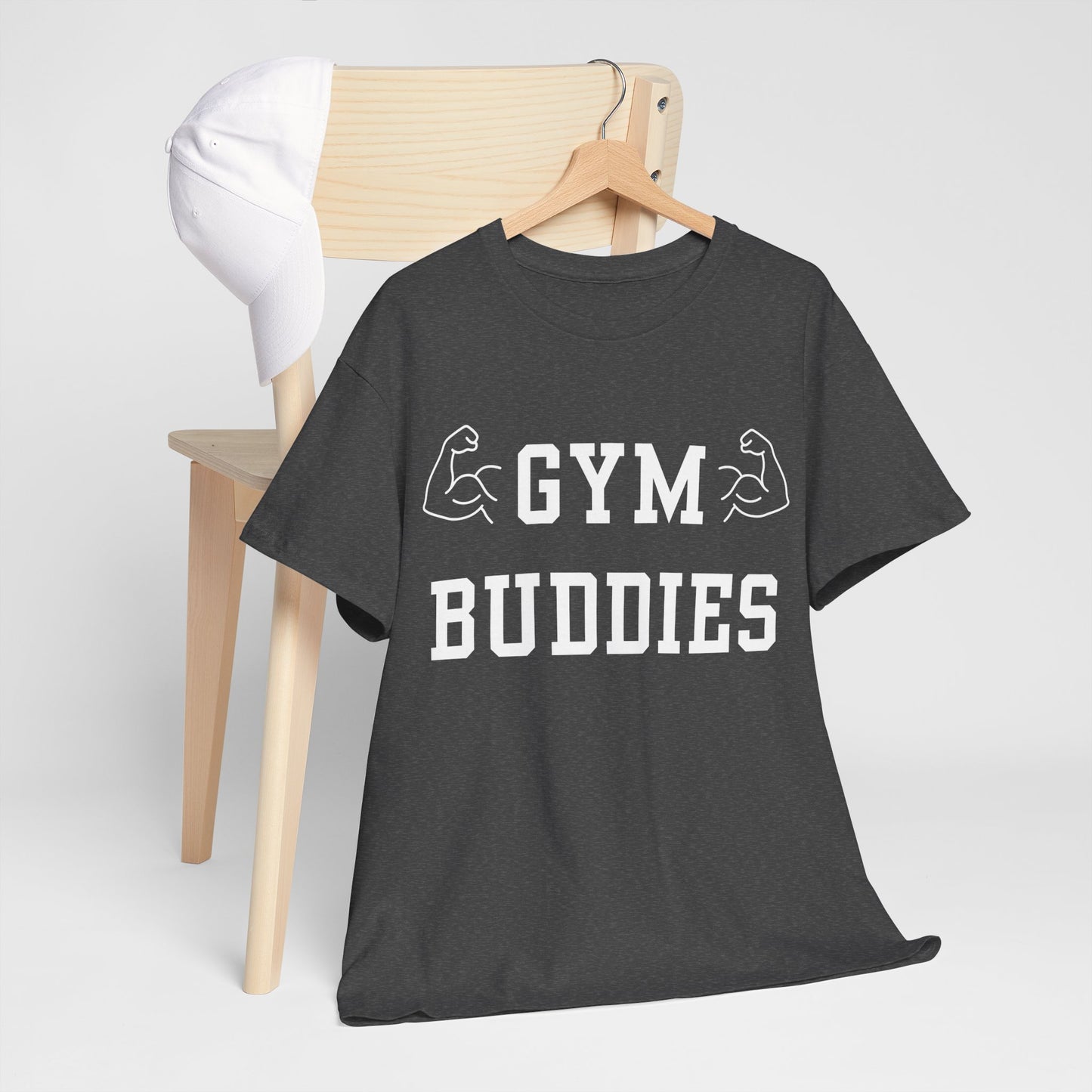 Gym Buddies Shirt, Workout Buddy T-Shirt,  Gym Bestie Gift, Workout Partner Tee, Matching Fitness Friends Shirt, Lifting Training Buddy