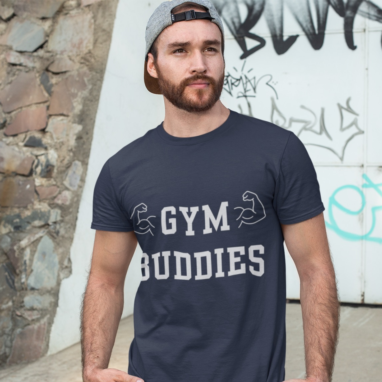 Gym Buddies Shirt, Workout Buddy T-Shirt,  Gym Bestie Gift, Workout Partner Tee, Matching Fitness Friends Shirt, Lifting Training Buddy