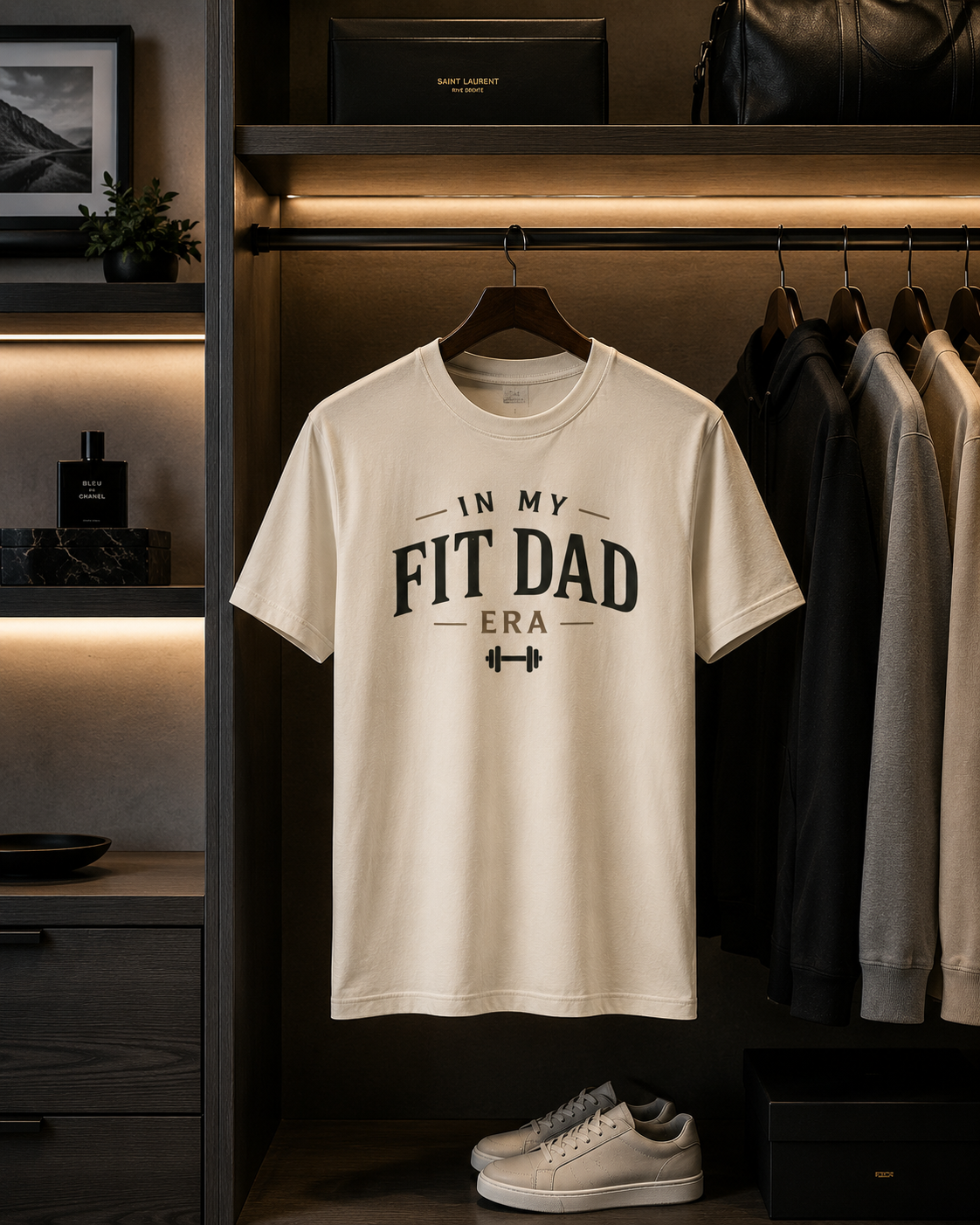 In My Fit Dad Era T-Shirt, Funny Gym Dad Shirt, Fitness Dad Tee | Fathers Day Gift for Dad
