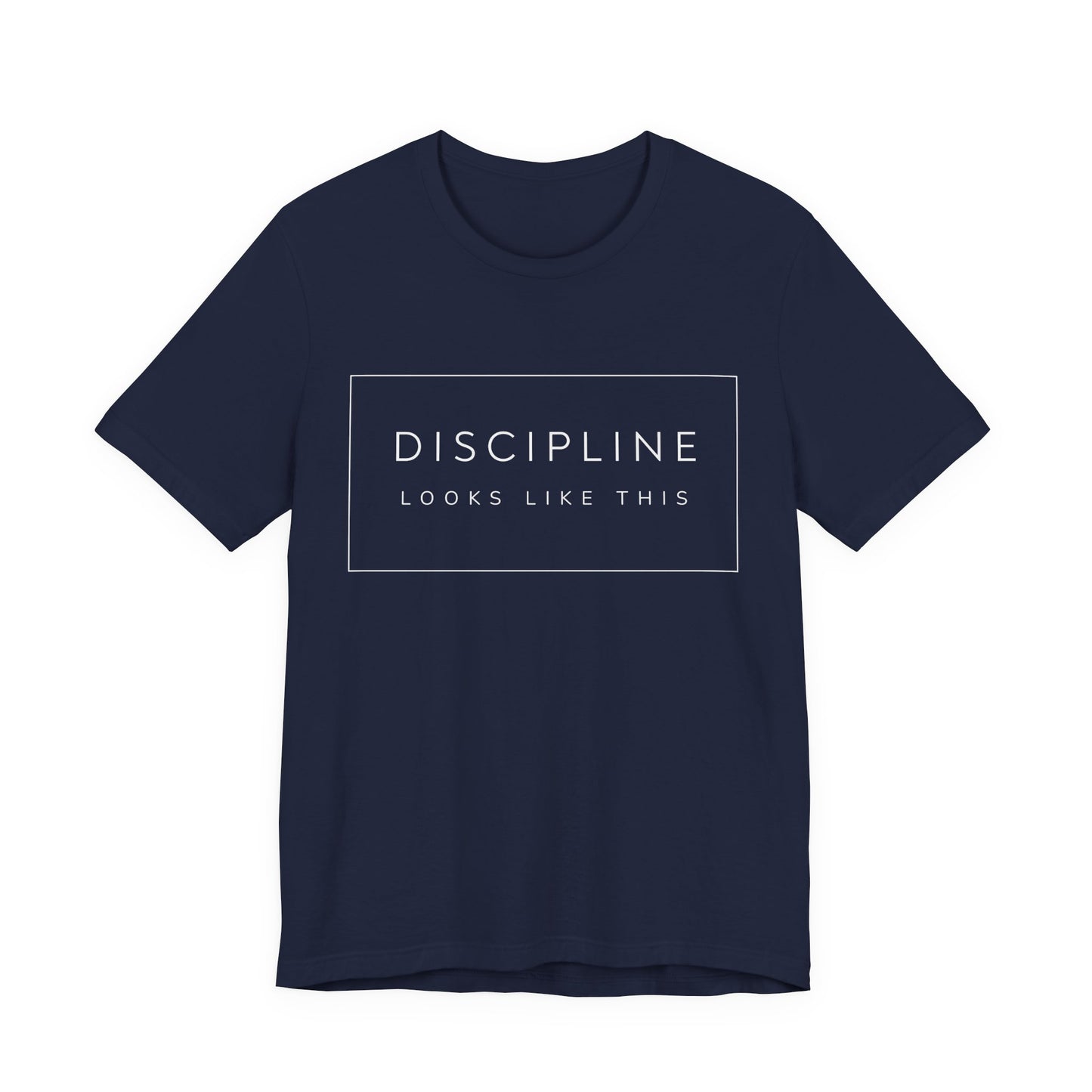 Discipline Looks Like This | Gym Motivation Shirt | Health Fitness Mindset, Workout Inspiration Tee, Gym Lover Gift