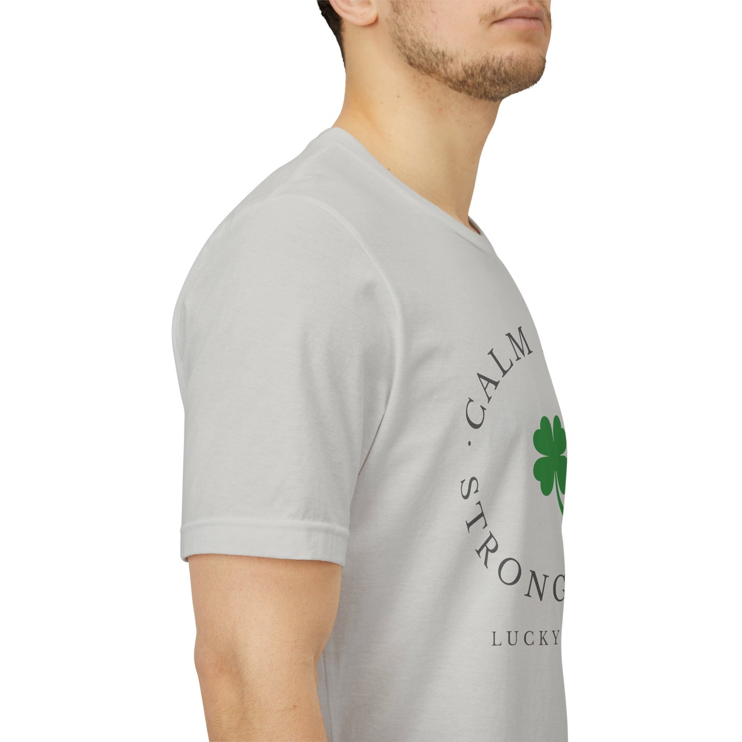 St Patrick’s Day Gym Shirt – Calm Mind Strong Body Lucky Life Shamrock Tee – Irish Fitness Shirt – Workout Motivation Shirt – St Paddy’s Day Workout Gift