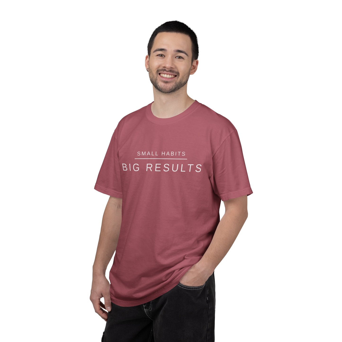 Small Habits Big Results Shirt | Motivational Fitness Tee, Healthy Habits, Discipline Mindset, Wellness Lifestyle T Shirt, Self-Care Gift