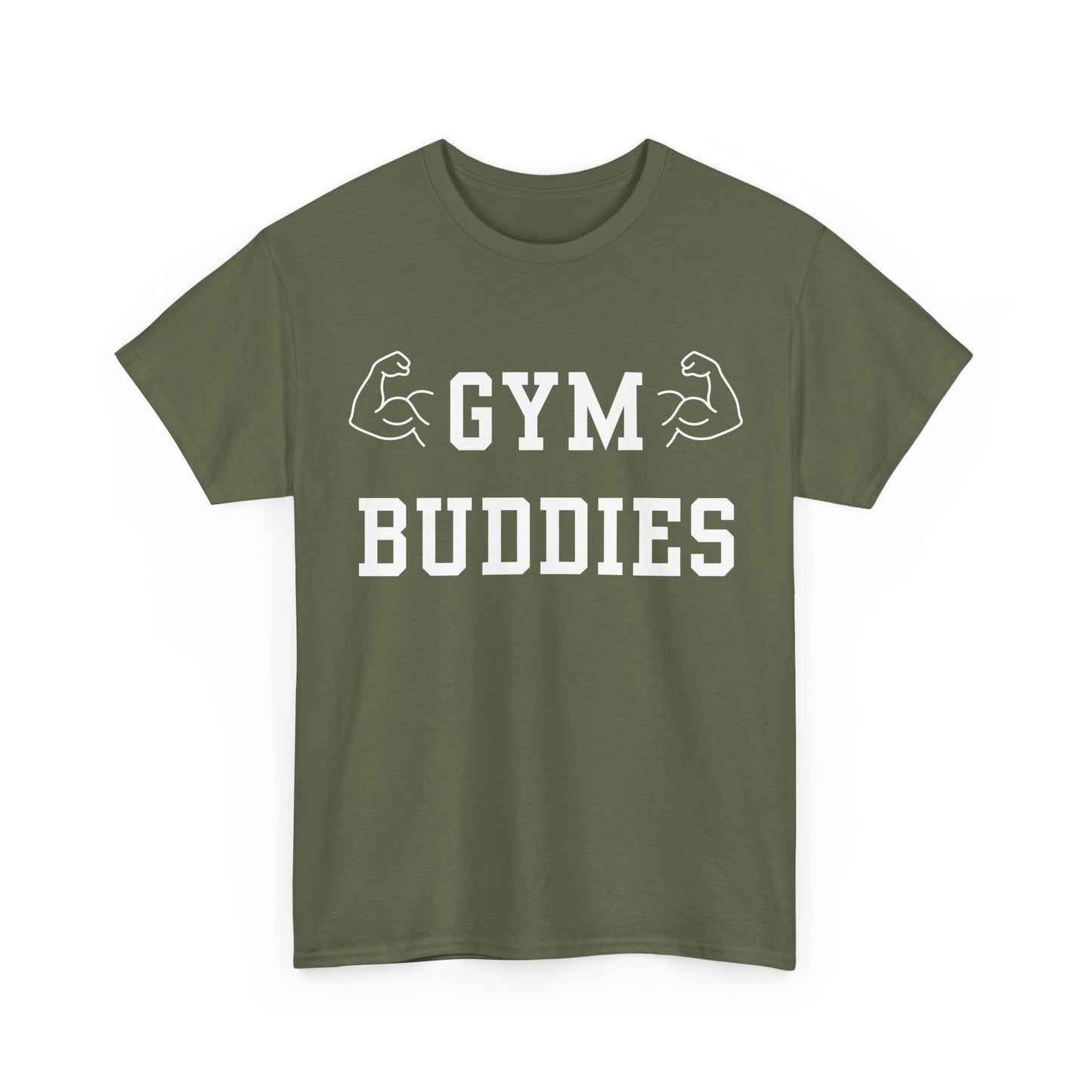Gym Buddies Shirt, Workout Buddy T-Shirt,  Gym Bestie Gift, Workout Partner Tee, Matching Fitness Friends Shirt, Lifting Training Buddy