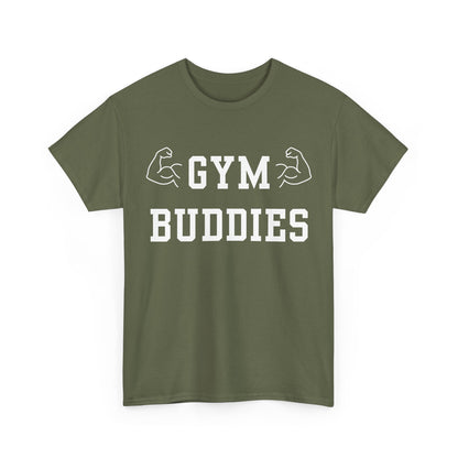 Gym Buddies Shirt, Workout Buddy T-Shirt,  Gym Bestie Gift, Workout Partner Tee, Matching Fitness Friends Shirt, Lifting Training Buddy