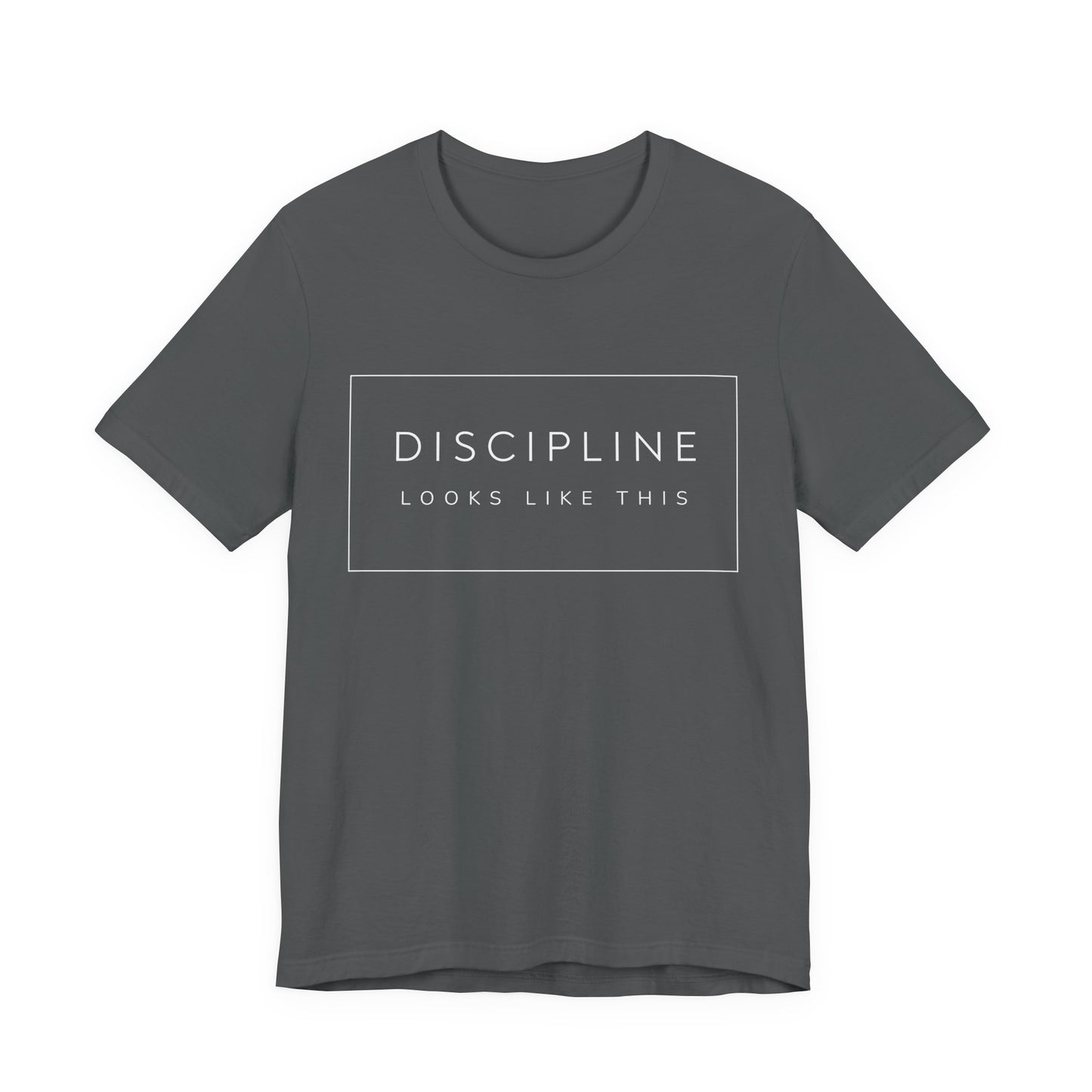 Discipline Looks Like This | Gym Motivation Shirt | Health Fitness Mindset, Workout Inspiration Tee, Gym Lover Gift