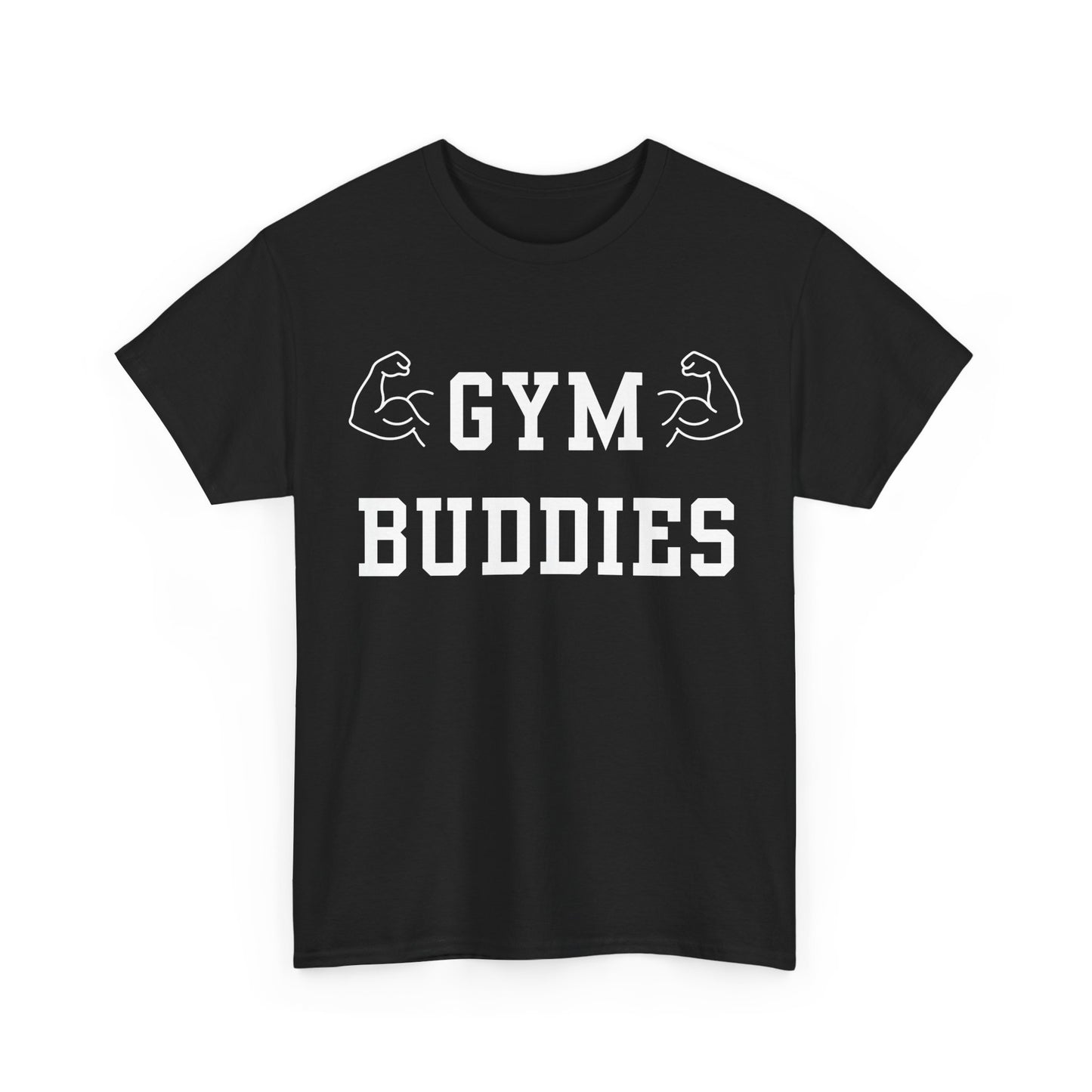 Gym Buddies Shirt, Workout Buddy T-Shirt,  Gym Bestie Gift, Workout Partner Tee, Matching Fitness Friends Shirt, Lifting Training Buddy