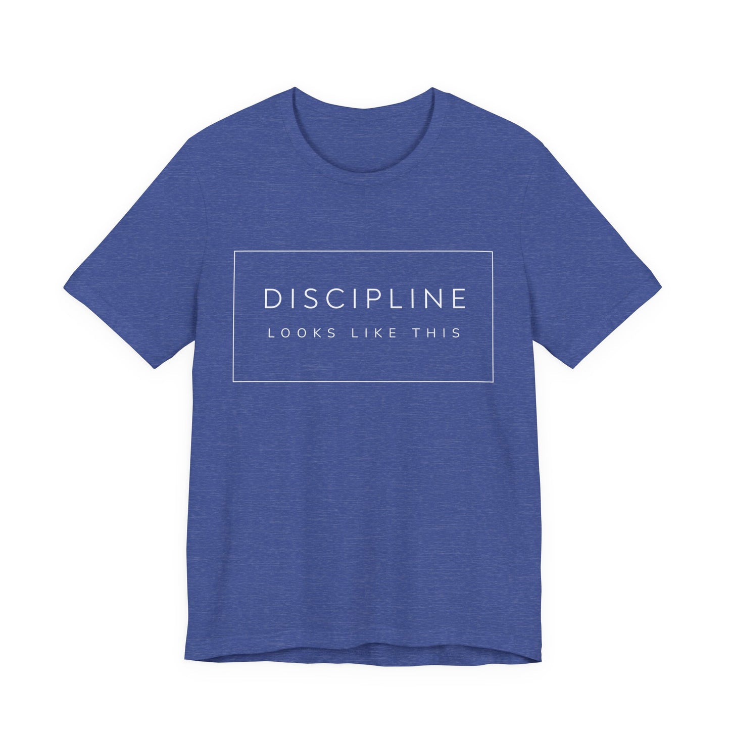 Discipline Looks Like This | Gym Motivation Shirt | Health Fitness Mindset, Workout Inspiration Tee, Gym Lover Gift