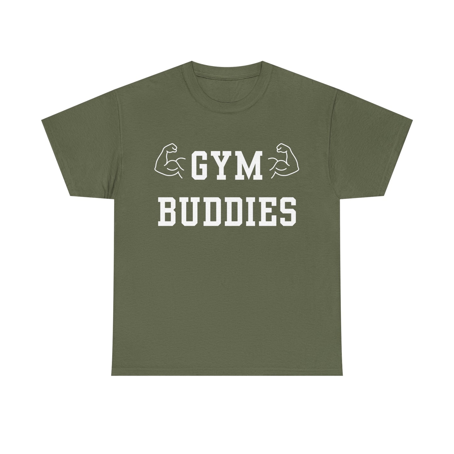 Gym Buddies Shirt, Workout Buddy T-Shirt,  Gym Bestie Gift, Workout Partner Tee, Matching Fitness Friends Shirt, Lifting Training Buddy