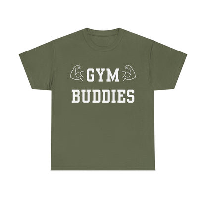 Gym Buddies Shirt, Workout Buddy T-Shirt,  Gym Bestie Gift, Workout Partner Tee, Matching Fitness Friends Shirt, Lifting Training Buddy